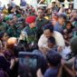 Menteri Pertahanan Prabowo Subianto meresmikan 11 titik sumber mata air yang tersebar di Sumbawa. (Dok. Tim Media Prabowo Subianto)

