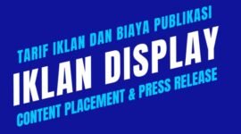 Daftar tarif iklan dan biaya publikasi di media ini dan jaringan portal berita FSMN. (Dok. Fokussiber.com/Budipur)