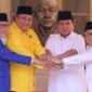 Ketua Umum Partai Gerindra Prabowo Subianto bersama Ketuam Umum Partai Golkar Airlangga Hartarto, Ketua Umum ZUlkifli Hasan dan Ketua Umum PKB Muhaimin Iskandar. (Instagram.com/@gerindra)