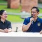 Ketua DPP PDI Perjuangan Puan Maharani bersama Agus Harimurti Yudhoyono. (Instagram.com/@agusyudhoyono)