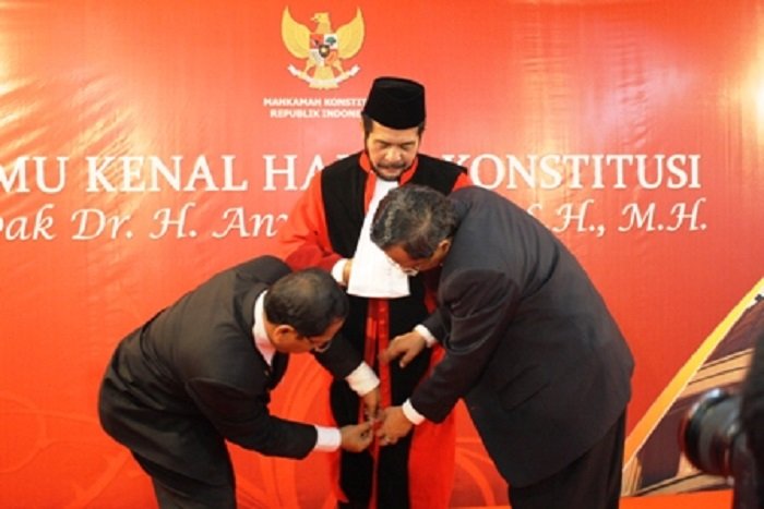 Ketua Mahkamah Konstitusi (MK) Anwar Usman. (Dok. Bldk.mahkamahagung.go.id)