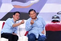 Pasangan Calon Presiden, Prabowo Subianto bersama Calon Wakil Presiden, Gibran Rakabuming. (Facebook.com/@Prabowo Subianto)
