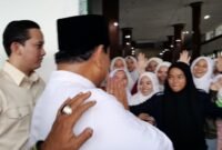 Calon Presiden Koalisi Indonesia Maju Prabowo Subianto perdana melakukan kampanye di Tasikmalaya. (Dok. Tim Media Prabowo-Gibran)