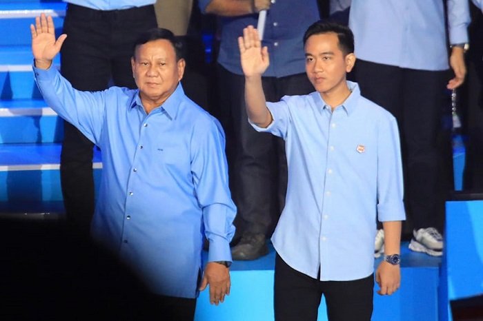 Pasangan Calon presiden Prabowo Subianto dan Cawapres Gibran Rakabuming Raka. (Dok. Tim Media Prabowo-Gibran)
