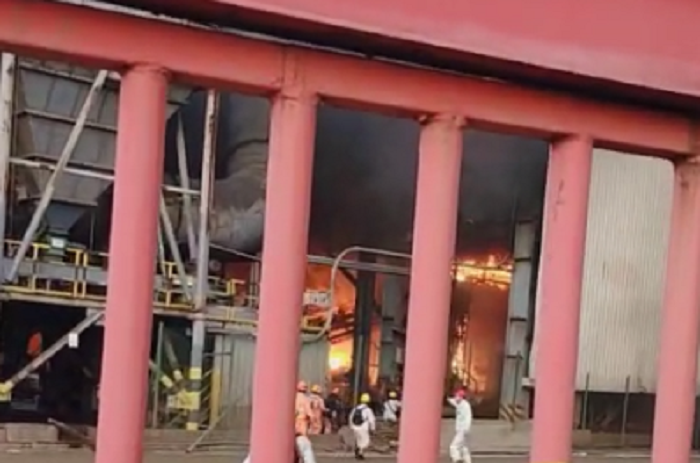 Insiden meledaknya tungku pengolahan nikel terjadi di kawasan Indonesia Morowali Industrial Park.milik PT Indonesia Tsingshan Stainless Steel (ITSS). (Dok. Tangkapan layar di grup WA jurnalis)

