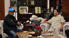 Nyatakan Dukungan Menang Pemilu 2024 Satu Putaran, Nelayan se-Jawa Gruduk Kediaman Prabowo