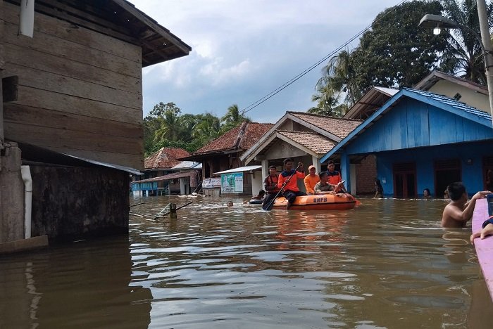 6 Kecamatan di Kabupaten Hulu Musi Rawas Utara, Sumsel Masih Terendam Banjir. (Dok. BPBD Hulu Musi Rawas Utara)