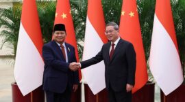 Prabowo Subianto Temui Perdana Menteri Li Qiang,  Bahas Penguatan Kerja Sama Indonesia – Tiongkok
