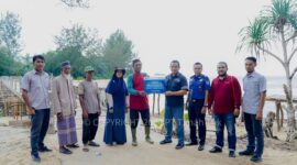 PT Timah Tbk Dukung Perekonomian Nelayan dengan Bantu Renovasi Dermaga Desa Tanjung Kubu Bangka Selatan