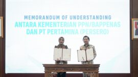 Bappenas dan Pertamina Teken PKS, Kembangkan Kebijakan Energi Berkelanjutan untuk Ketahanan Energi