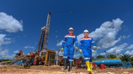 Kerja Sama Teknologi Pembangkit Lisrik Gas Suar PT Pertamina Hulu Rokan Gandeng PT Aggreko Energi Services