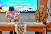 PGN dan Likuid Nusantara Gas Tandatangani MOU Kerja Sama LNG. (Dok. Pertamina.com)