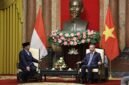 Menteri Pertahanan RI Prabowo Subianto bertemu dengan Presiden Vietnam H.E. Tô Lâm. (Dok. Tim Media Prabowo)