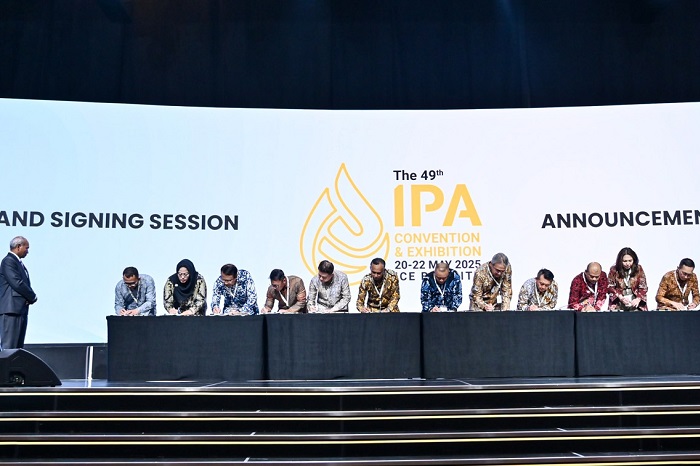 Ajang Indonesia Petroleum Association Convention and Exhibition (IPA Convex) 2025 yang berlangsung di ICE BSD, Tangerang. (Dok. IPA)