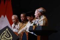Presiden Republik Indonesia, Prabowo Subianto, resmi membuka Konvensi dan Pameran Indonesian Petroleum Association (IPA Convex) ke-49. (Dok. IPA)
