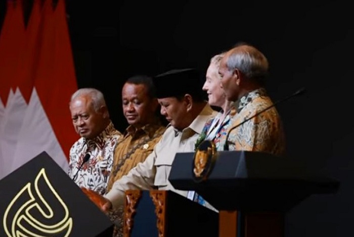 Presiden Republik Indonesia, Prabowo Subianto, resmi membuka Konvensi dan Pameran Indonesian Petroleum Association (IPA Convex) ke-49. (Dok. IPA)