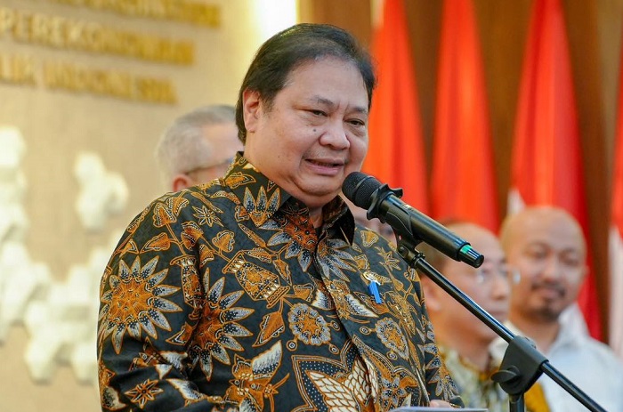Menteri Koordinator Bidang Perekonomian Airlangga Hartarto. (Facbook.com @Airlangga Hartarto)