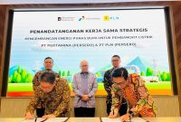 CEO Danantara, Rosan Roeslani, saat penandatanganan MoU kerja sama geothermal antara PLN dan Pertamina. (Dok. Danantara)
