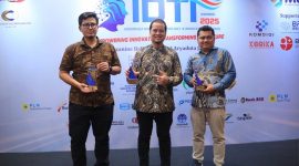 Suasana malam penganugerahan IDTI Awards 2025, di mana PHE tampil dominan dengan raihan tertinggi di berbagai kategori digital. (Dok. PHE)
