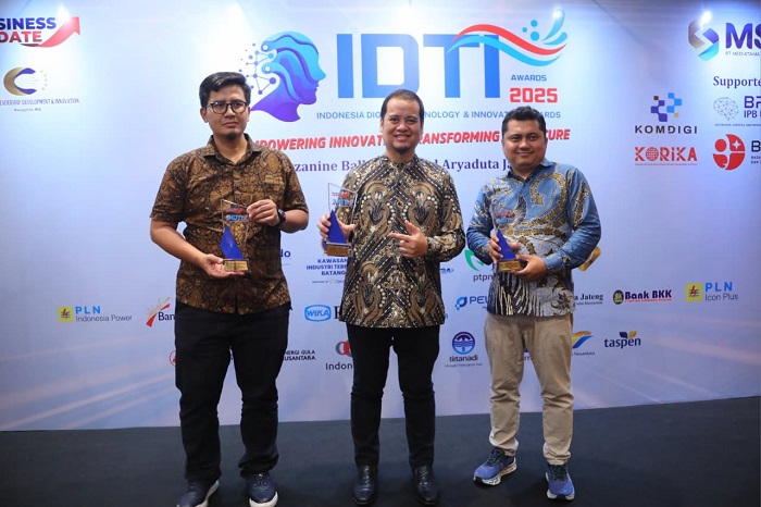 Suasana malam penganugerahan IDTI Awards 2025, di mana PHE tampil dominan dengan raihan tertinggi di berbagai kategori digital. (Dok. PHE)