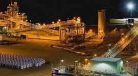 Aktivitas penambangan emas di Mount Carlton, aset utama Wolfram Limited. (Dok. wolframlimited.com)