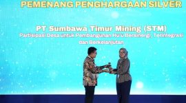 STM bangga raih Silver CSR & PDB Awards 2025! Komitmen kami untuk membangun dari desa dan mewujudkan keberlanjutan sosial. (Dok. PT Sumbawa Timur Mining)
