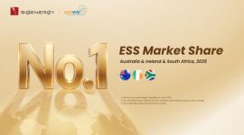 Sigenergy Jadi Merek Solusi Penyimpanan Energi No.1 di Berbagai Pasar Global versi SunWiz