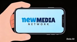 Pendiri Persrilis.com Budi Purnomo Karjodihardjo saat mengumumkan kemitraan distribusi press release digital bersama New Media Network (NMN) di Jakarta. (Dok. Persrilis.com)