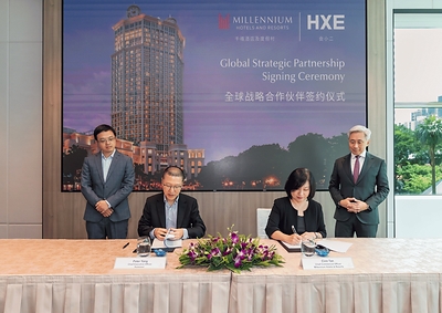 Perkuat Bisnis MICE Global, Millennium Hotels and Resorts Gandeng HXE lewat Inovasi Digital.