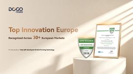 DoGo Power Raih Top Innovation Award 2026 dari EUPD Research di Eropa