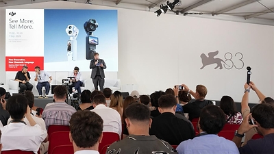 DJI Gelar Sesi “Filmmakers & Visionaries” di Venice Production Bridge dalam Ajang Venice International Film Festival Ke-83 DJI Gelar Sesi “Filmmakers & Visionaries” di Venice Production Bridge dalam Ajang Venice International Film Festival Ke-83