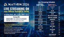 “a-nation 2026”, Salah Satu Festival Musik Terbesar Jepang, Siarkan Pertunjukan Secara Gratis di YouTube dan TikTok Avex