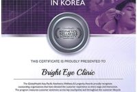 Bright Eye Clinic Raih Gelar “Ophthalmology Wellness Clinic of the Year in Korea” di Ajang 2026 GlobalHealth Asia-Pacific Awards Bright Eye Clinic Raih Gelar “Ophthalmology Wellness Clinic of the Year in Korea” di Ajang 2026 GlobalHealth Asia-Pacific Awards
