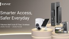 Mewujudkan pengalaman hidup yang lebih baik, EZVIZ memulai roadshow-nya di Indonesia untuk mendefinisikan ulang konsep rumah pintar, dimulai dengan sistem akses yang lebih cerdas melalui portofolio produk smart lock yang memenangkan penghargaan